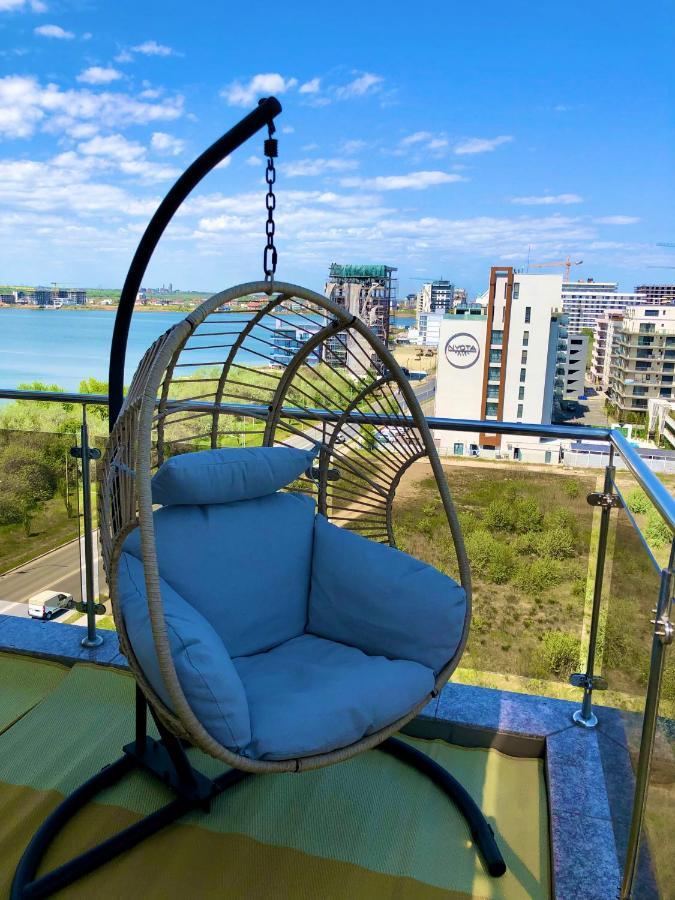 Aqua Vista Nuba - Vedere Top La Mare Si Lac - Apartament 2 Camere Summerland - Mamaia Мамая Экстерьер фото